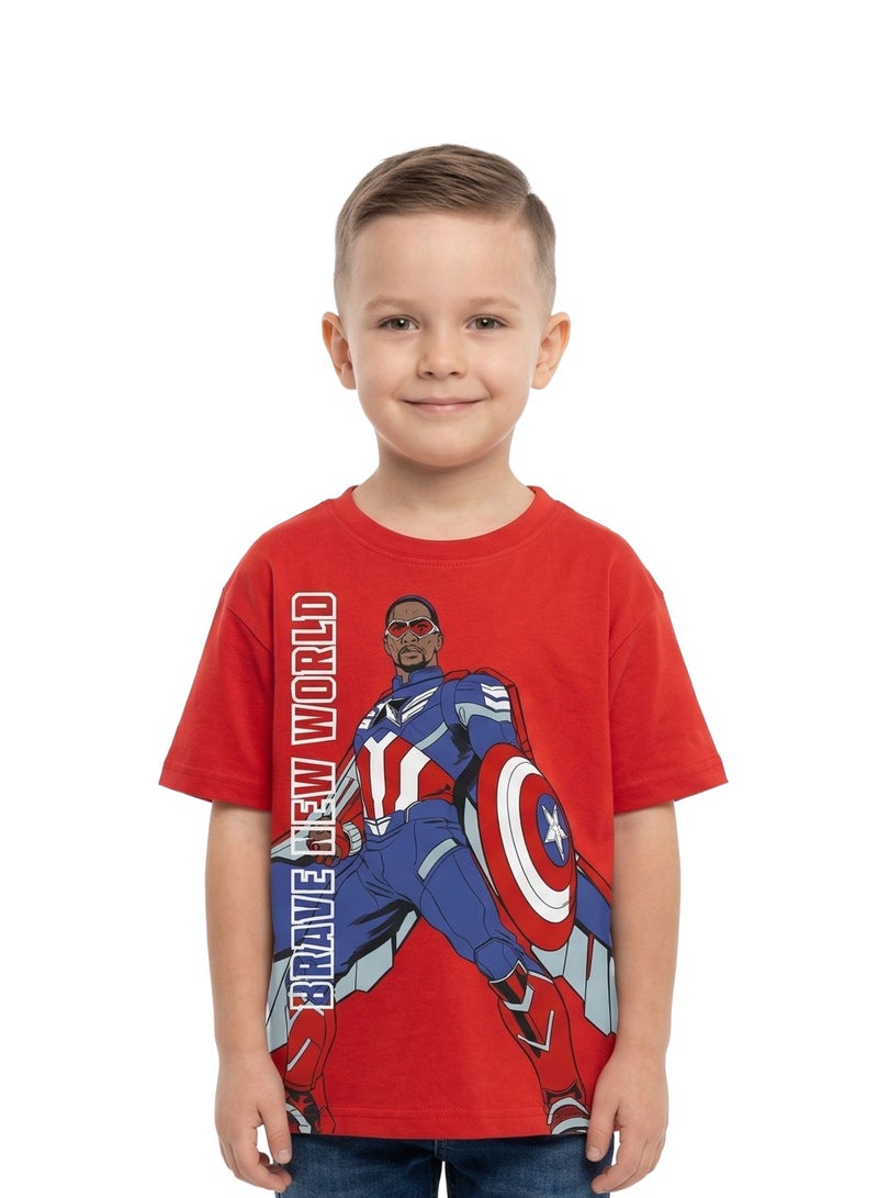 Captain America Boys T-Shirt