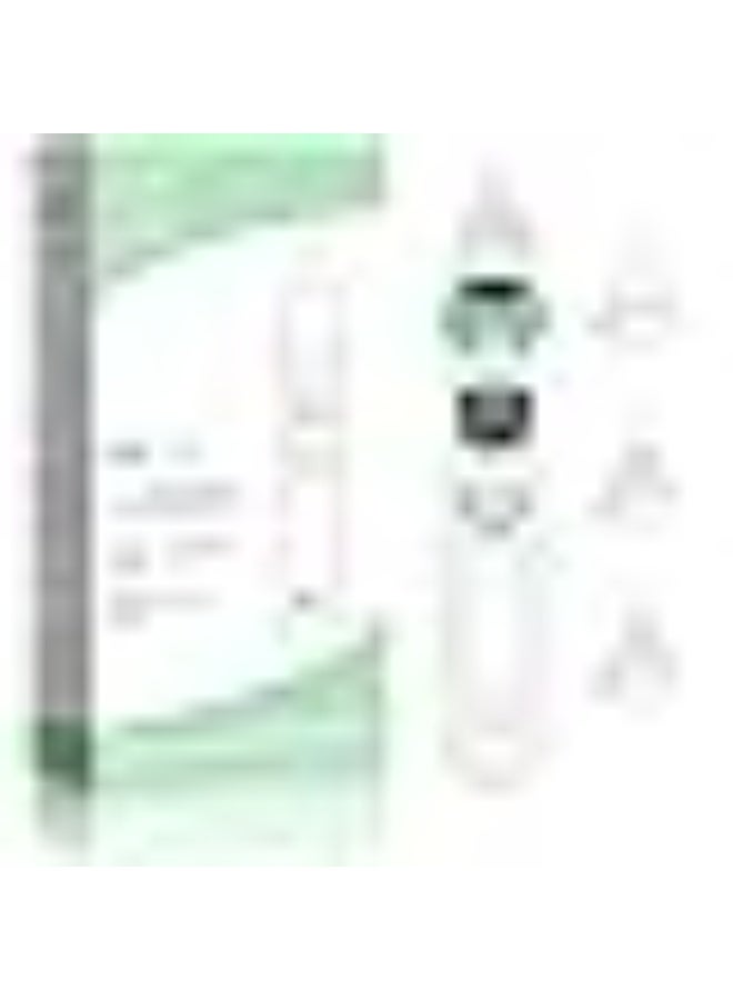 Electric nasal aspirator for babies – 3 silicone tips with 3 suction levels and anti-backflow feature for newborns - Image 1