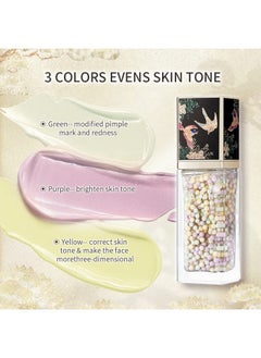 CATKIN Skin Tone Corrector Makeup Primer, Isolation Cream, 3 In 1 Skin Tone Correcting, 73% Moisturizing Essence, Oil Control Primer For Flawless & Poreless Face Makeup Base  - Image 3