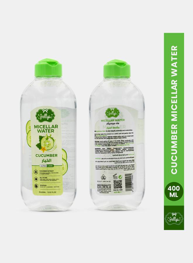 Jellys Micellar Water Cucumber, 400ml - Image 1