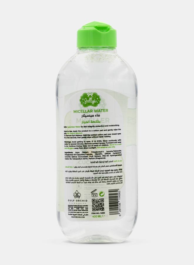 Jellys Micellar Water Cucumber, 400ml - Image 3