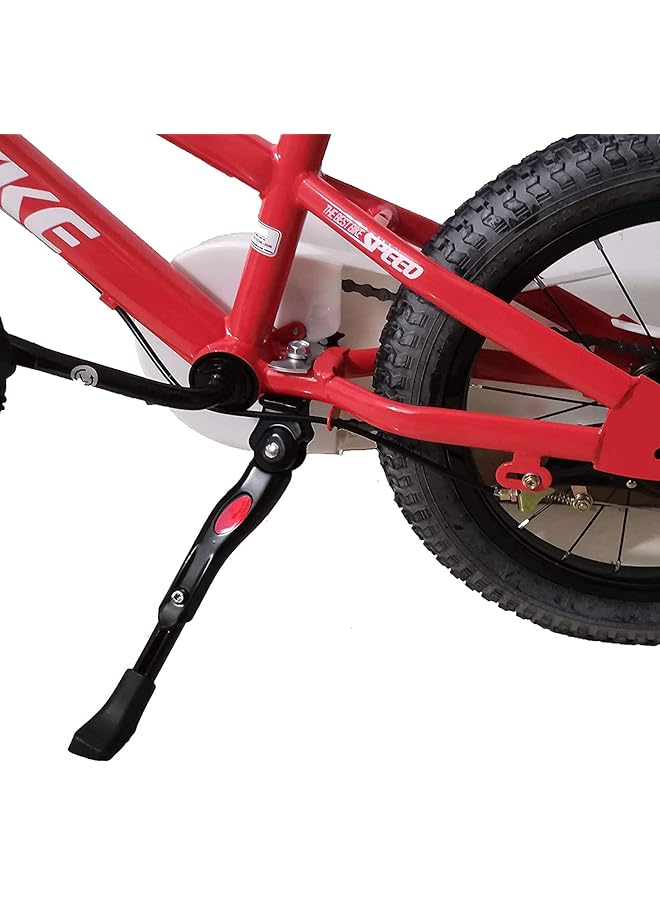 SYOSI Kickstand For Kids Bike Bicycle Kickstands Center Mount For 16 18 20 22 24 Inch Bicycles Adjustable Aluminum Alloy Kickstands For 16 18 20Inch 18 20 22Inch 22 24 26Inch Mountain Bike - Image 1