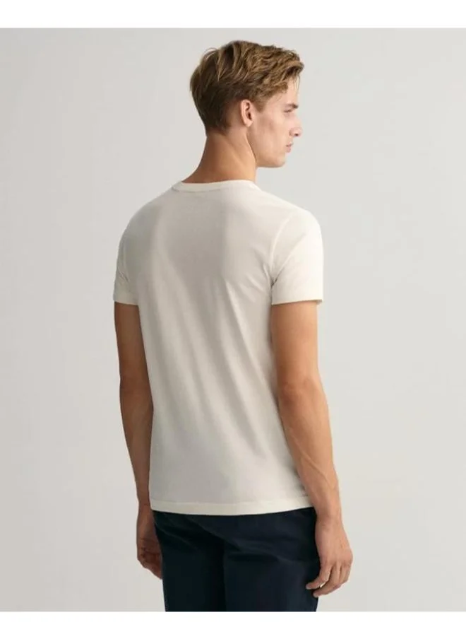 GANT Sail Print Crew Neck T-Shirt