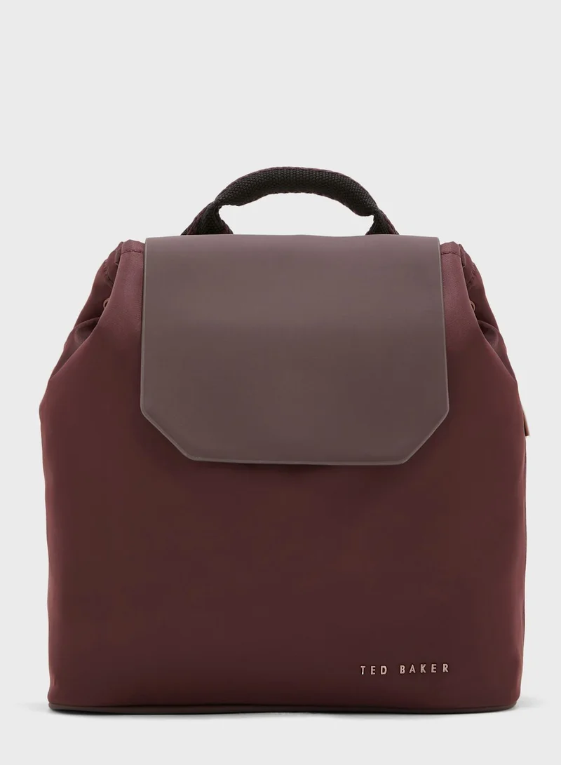 Ted Baker Mahda Nylon Drawstring Backpack