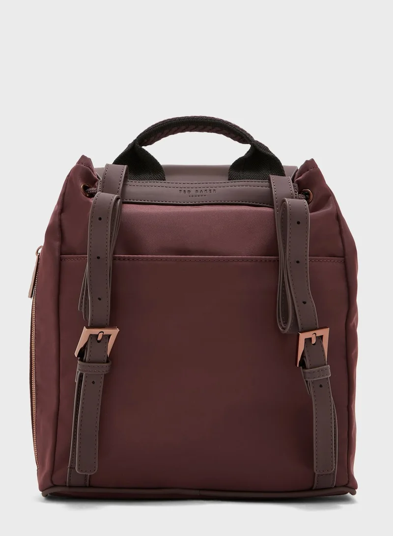 Ted Baker Mahda Nylon Drawstring Backpack