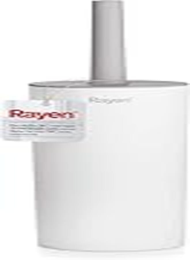 Rayen WC Brush with Lid | Efficient Cleaning | Ultra Soft | Dimensions: 37 x 9.2 cm | White, Medidas
