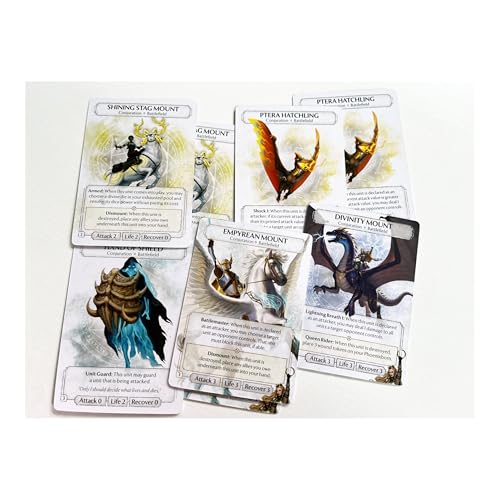 Plaid Hat Games Ashes Reborn Red Rains Siege of Lordswall Expansion Decks Phoenixborn Chimera Set for 12 Players Ages 14 Requires Corpse of Viros Master Set - Image 5