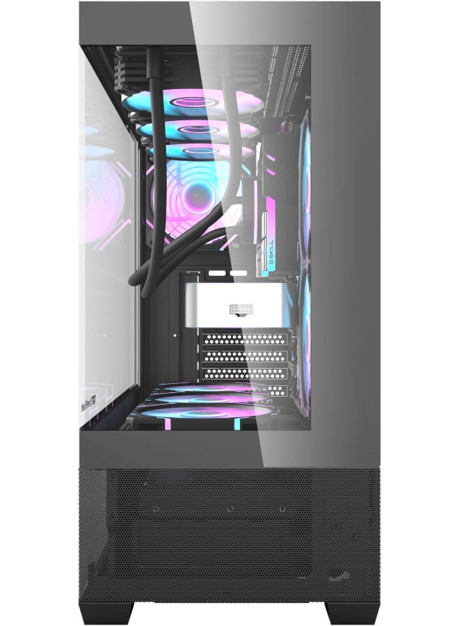 BOLT Mama Choice Gaming PC CORE i5-12400F, RTX 4060 8GB, H610M-K, 16GB 3200MHz RAM, 500GB SSD , 700W PSU, 120mm Air Cooler Black - Image 2