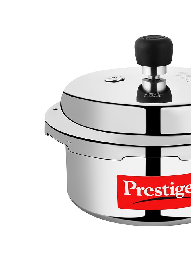Prestige Svachh Aluminium Pressure Cooker Junior Deep pan With Locking Lid 2Liters - Image 4