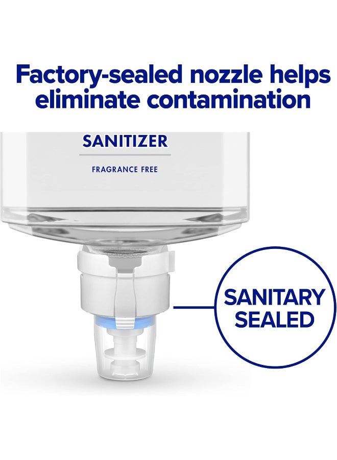 Purell Purell ES4 Push-Style Hand Sanitizer Dispenser for ES4 1200 ml Hand Sanitizer Refills, Graphite  - Image 3