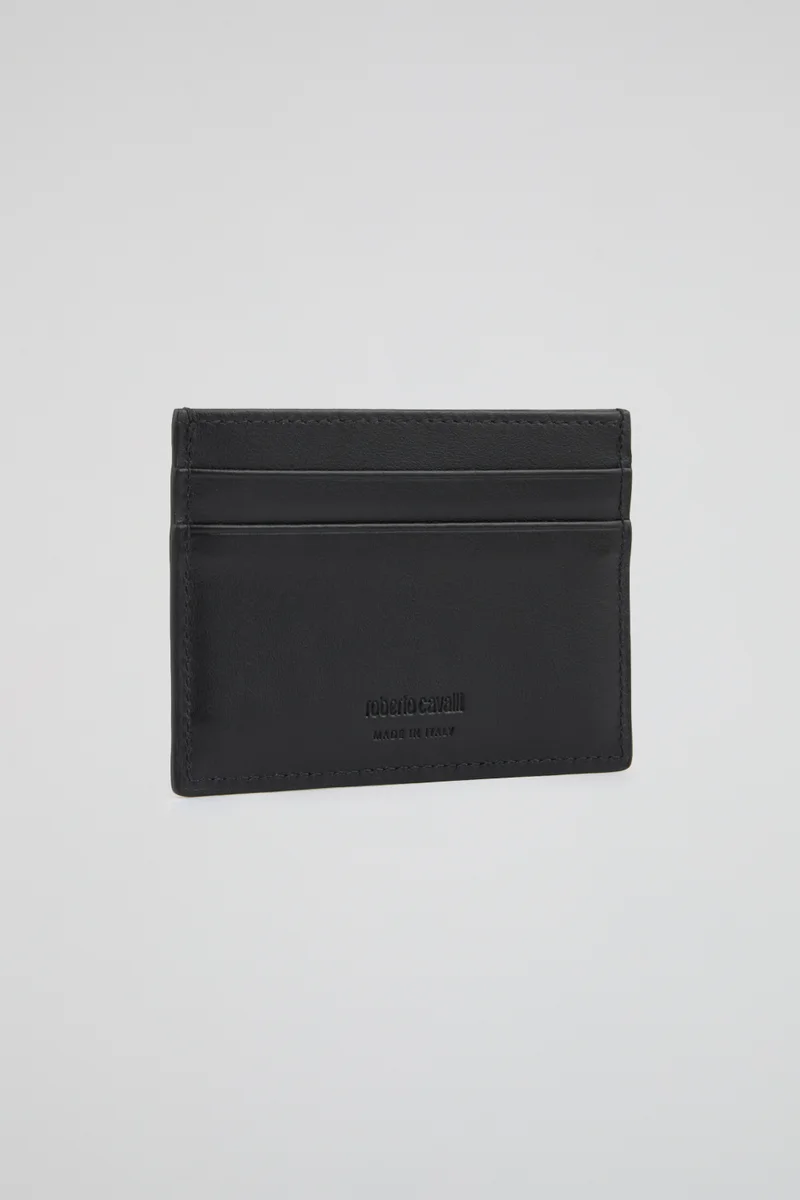 roberto cavalli Roberto Cavalli Don’t Trust Fashion Graphic Card Holder