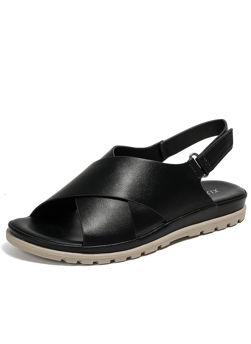 SIKETU 2025 Summer New Comfortable Flat Sandal for Women  - Image 1
