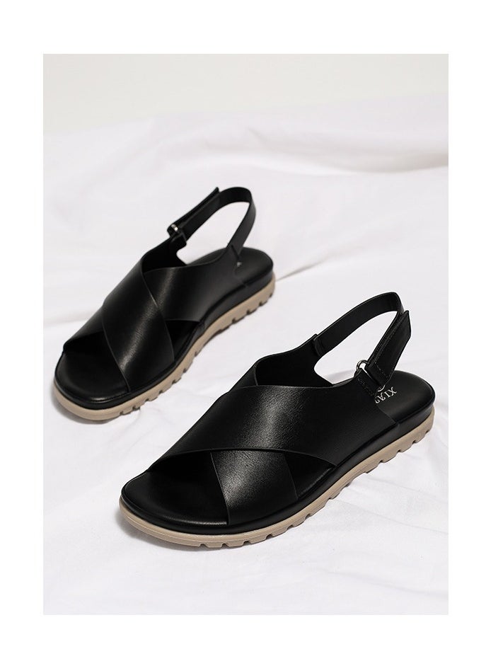 SIKETU 2025 Summer New Comfortable Flat Sandal for Women  - Image 2