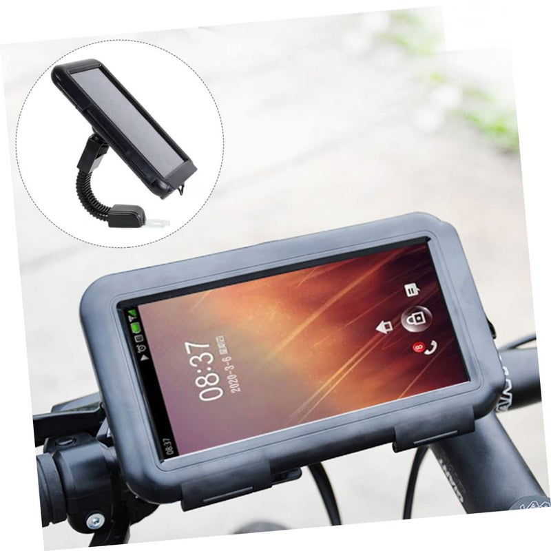 Universal Motorcycle Bicycle Phone Holder Rotating Handlebar Mount for Navigation - Image 3