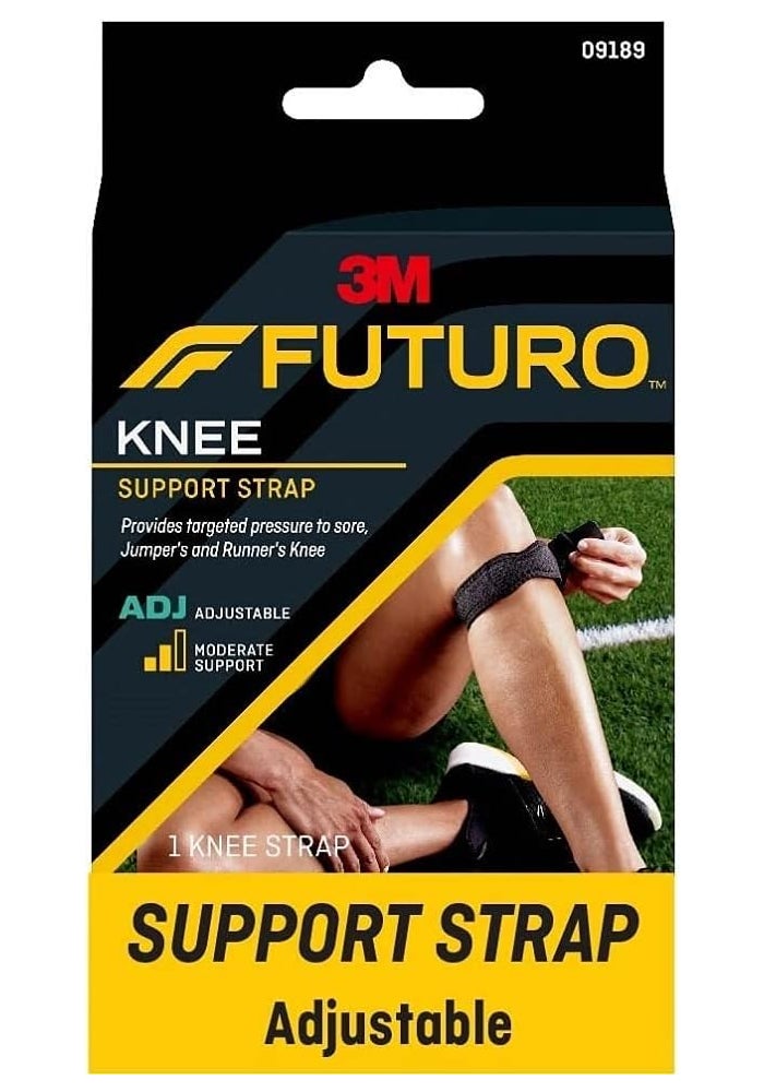 FUTURO Adjustable Knee Support Strap for Patella Tendonitis Relief
