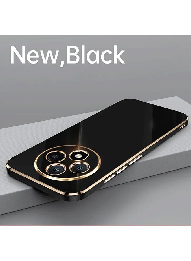 X-level Honor X9c 5G  Silicone Case Cover,Slim Honor X9c Phone Case Protective Cover Shockproof (Black) - Image 4