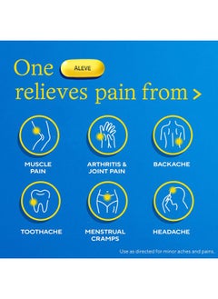 ALEVE Gelcaps with Easy Open Arthritis Cap, Naproxen Sodium, Medication for Arthritis Pain, 160 Count  - Image 2