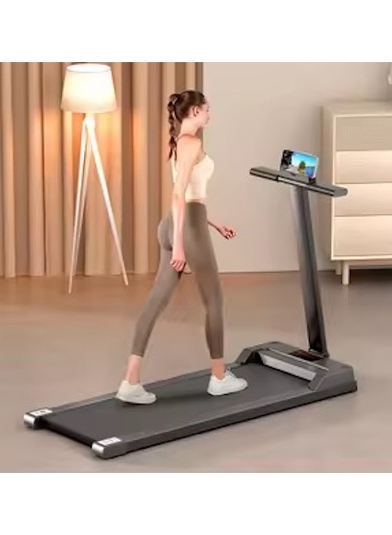 هويتك جهاز جري ذكي قابل للطي مزود بتقنية البلوتوث والموسيقى - حل لياقة بدنية منزلي صغير الحجم (أسود) - Image 4