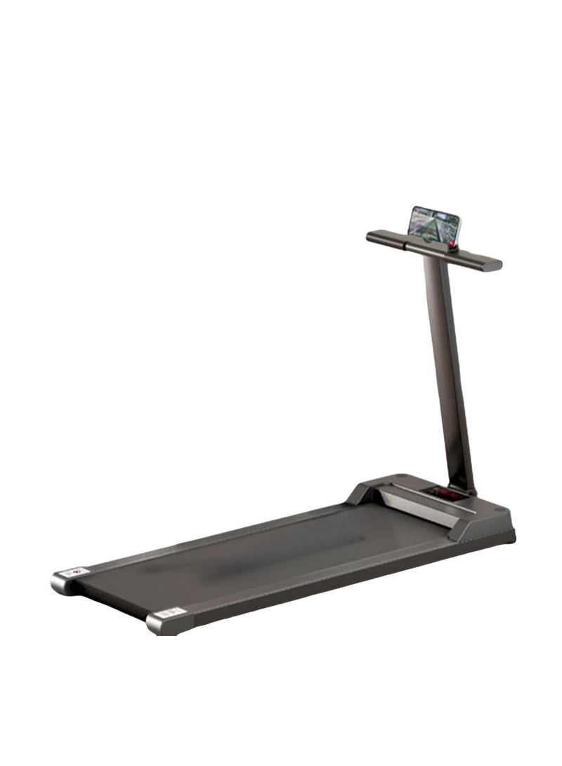 هويتك جهاز جري ذكي قابل للطي مزود بتقنية البلوتوث والموسيقى - حل لياقة بدنية منزلي صغير الحجم (أسود) - Image 1