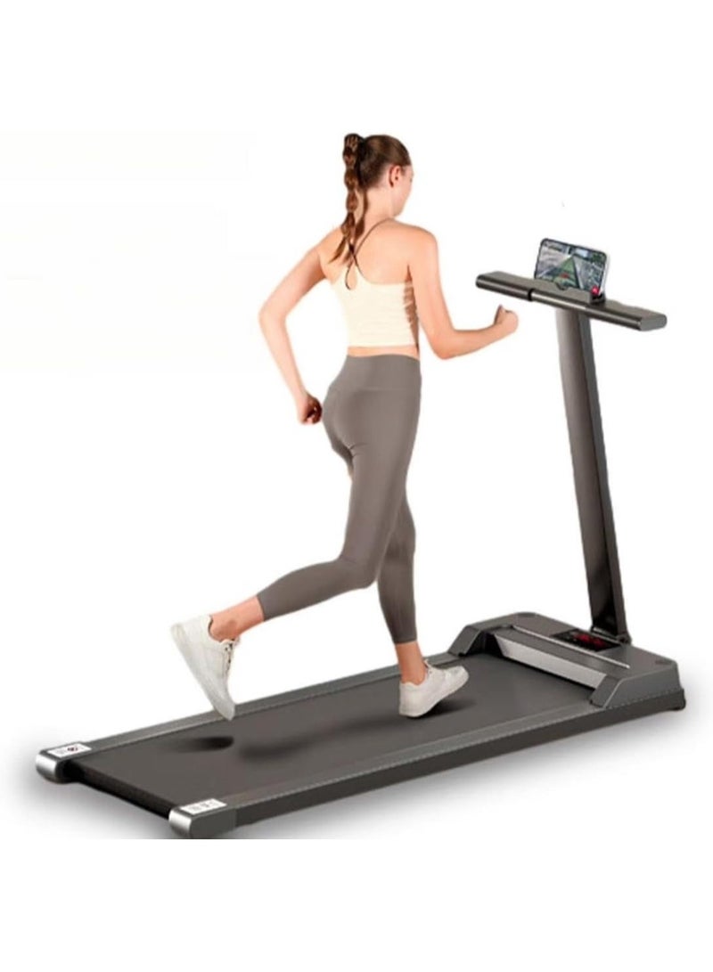 هويتك جهاز جري ذكي قابل للطي مزود بتقنية البلوتوث والموسيقى - حل لياقة بدنية منزلي صغير الحجم (أسود) - Image 5