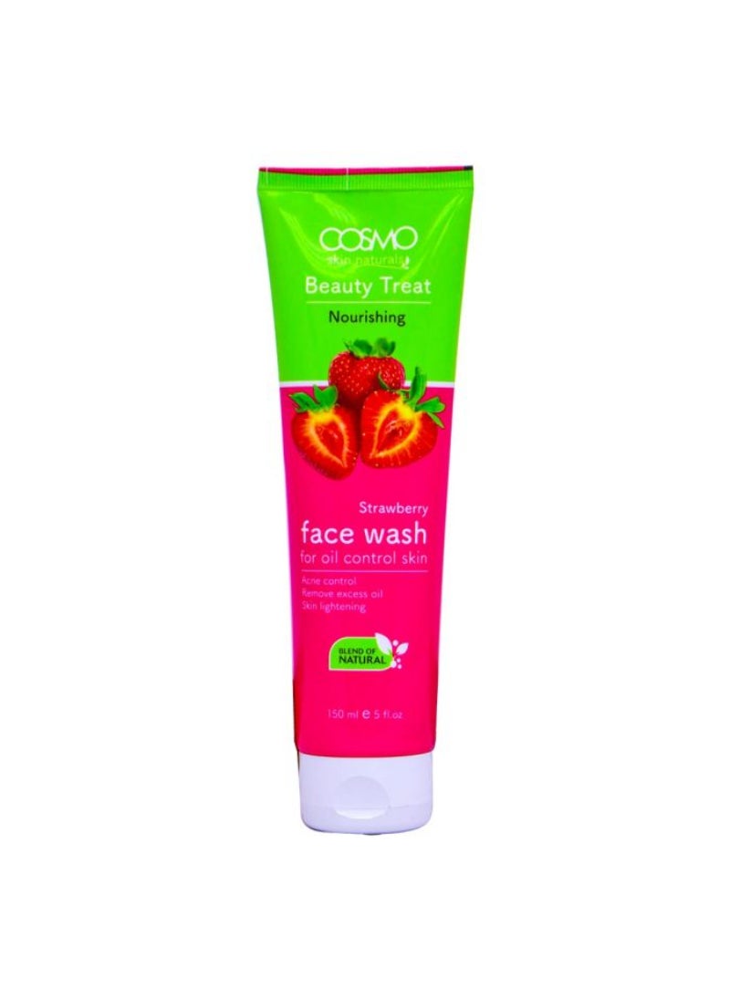 COSMO Cosmo Nourishing Beauty Treat Face Wash Enriched With Strawberry 150Ml 