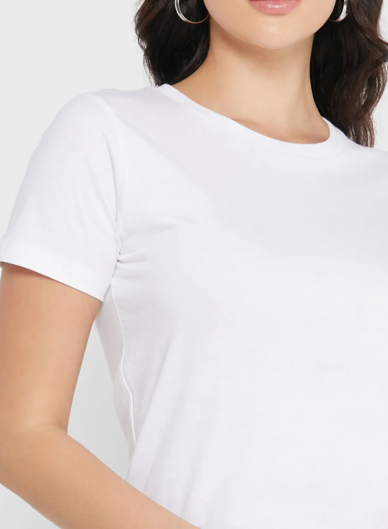 Ginger Basics 5 Pack Essential Crew Neck T-Shirt
