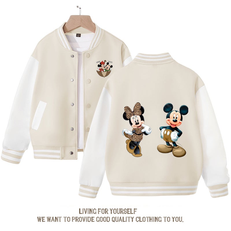 Boys And Girls Children'S Baseball Uniform 2023 Children'S Jacket Casual Jacket Baby Jacket - Image 5
