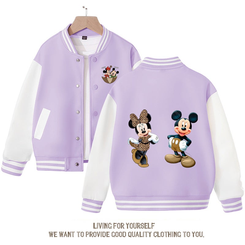 Boys And Girls Children'S Baseball Uniform 2023 Children'S Jacket Casual Jacket Baby Jacket - Image 2