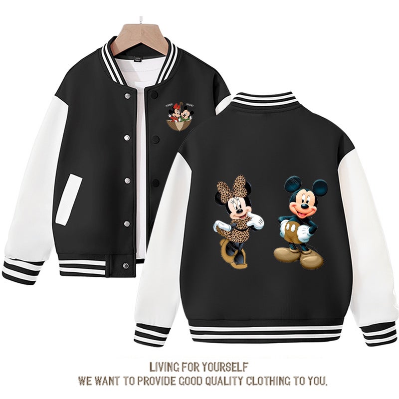Boys And Girls Children'S Baseball Uniform 2023 Children'S Jacket Casual Jacket Baby Jacket - Image 4