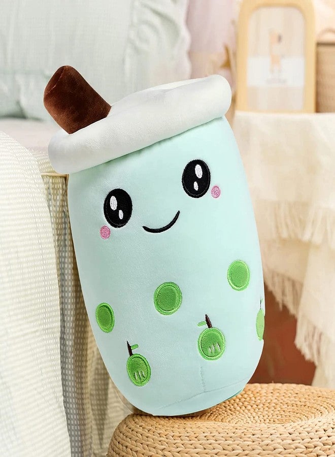 TechMax Solution Bubble Tea Stuffed Plush Pillow Pink Round Eyes Milk Tea Warm Plush Sleeping Pillow Children’s Gift Decorations - Image 3