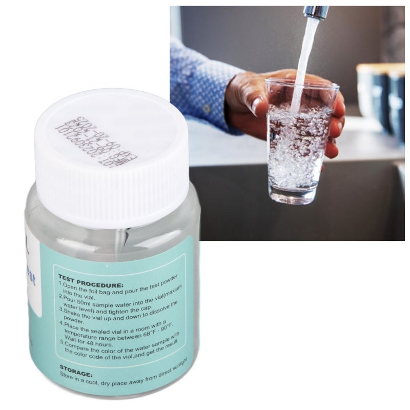 Drinking Water Test Kit: 96% Accuracy For Fecal Coliforms, Easy To Use, 2-Year Shelf Life - Instant Results In 48 Hours Water Quality Test Kit For Tap Pool Aquarium Well Water - Image 2