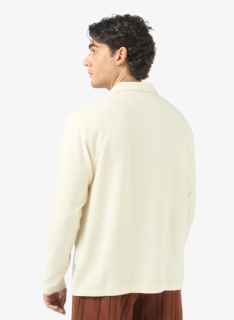 JACK & JONES Long Sleeve Polo Shirt