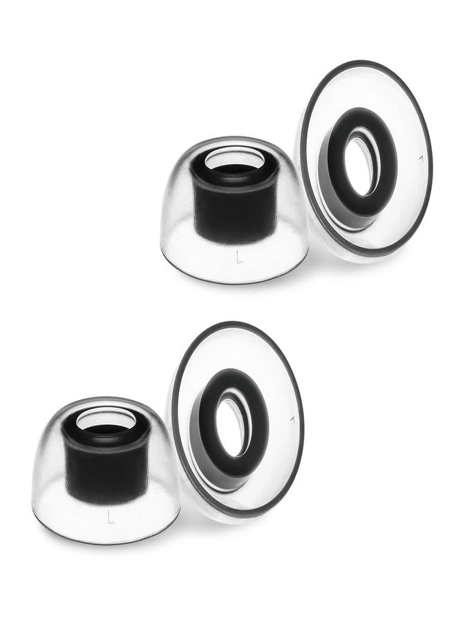 AZLA SednaEarfit Crystal for Bose Earbuds 2 Pair - Bose Earbuds Replacement Tips - Compatible with Bose Quietcomfort Ultra Earbuds, Bose QC Earbuds II (L) - Image 2