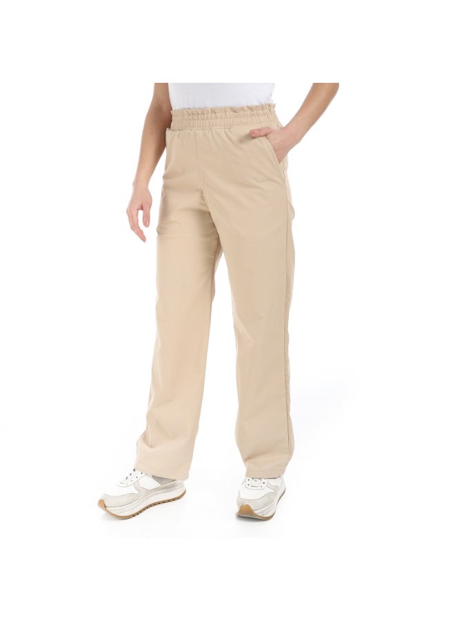 Coctail 19359-gabardine pants-cafe - Image 2