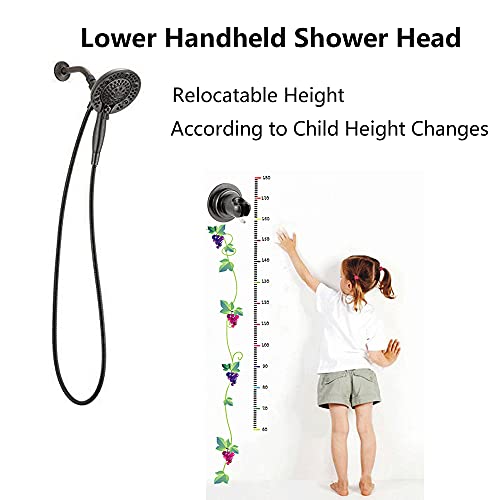 BOPai Suction Shower Head Holder, Relocatable Handheld Showerhead Holder, Fixed Angle - Oil Rubbed Bronze - Image 5