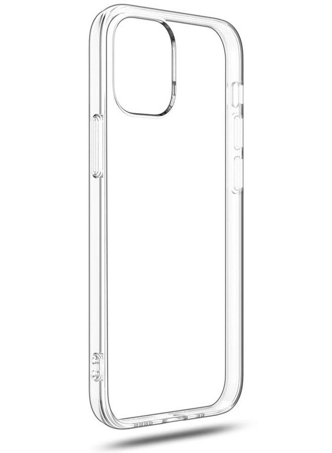 INF Cell Phone Bumper Cover Compatible with iPhone 13, Shockproof TPU Soft Silicone Mobile Phone Cover with Reinforced Corners, Anti-Scratch Non-Yellowing Protective Case(Transparent) - Image 5