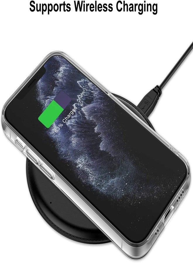 INF Cell Phone Bumper Cover Compatible with iPhone 13, Shockproof TPU Soft Silicone Mobile Phone Cover with Reinforced Corners, Anti-Scratch Non-Yellowing Protective Case(Transparent) - Image 3