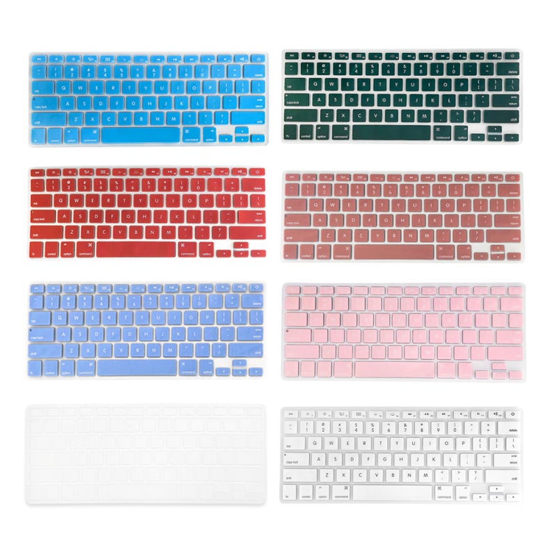 Keyboard Film Compatible with Apple MacBook Air 13.3 inch A1466 A1369 - Soft Thin TPU Keyboard Cover for Laptops - Waterproof Protective Film for Typing - Image 5