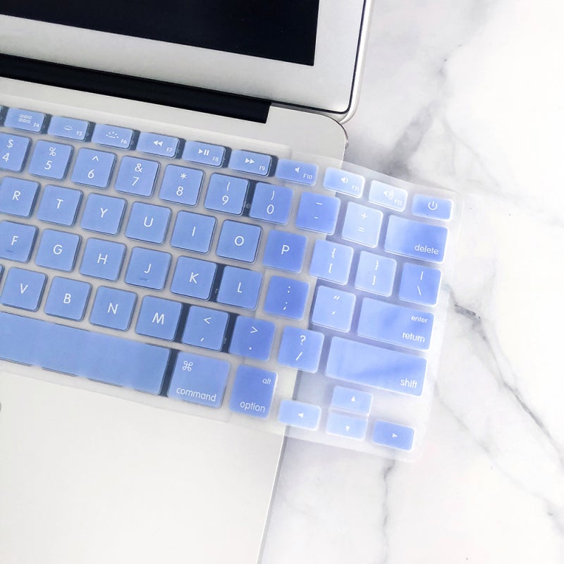 Keyboard Film Compatible with Apple MacBook Air 13.3 inch A1466 A1369 - Soft Thin TPU Keyboard Cover for Laptops - Waterproof Protective Film for Typing - Image 4