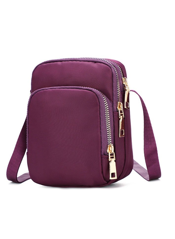Handbags For Women Shoulder Bags, Mini Multifunctional Shoulder Bag, Mobile Phone Nylon Zipper Oxford Cloth Bracelet, Bracelet.  - Image 1