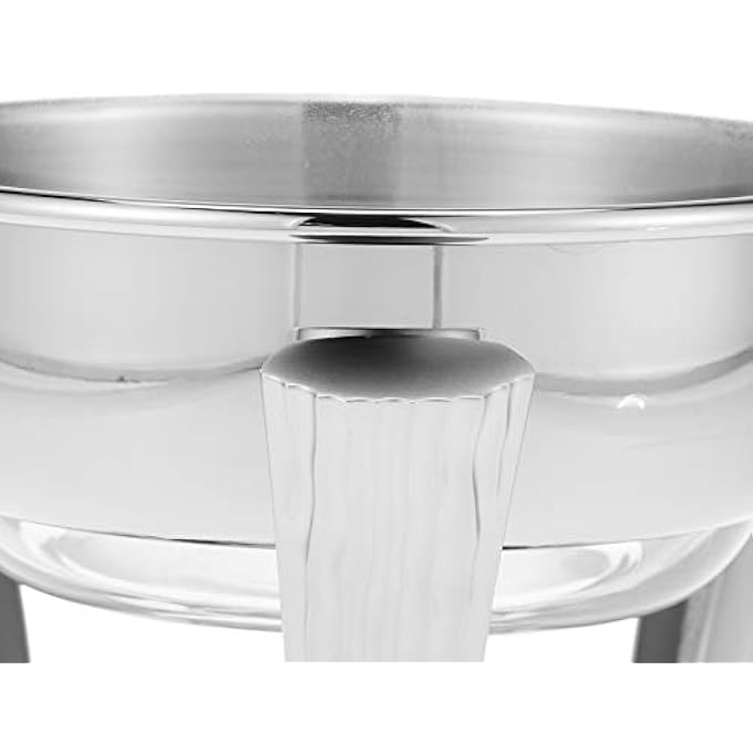 REGENT Stainless Steel Onda CoffeeTea Warmer  10 CupsSilver - Image 3