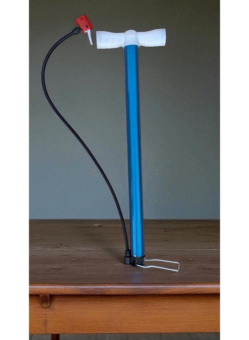 منفاخ للدراجات الهوائية ( الوان متعددة ) بطول 50 سم . مضخه هوائية للعجل - Image 4