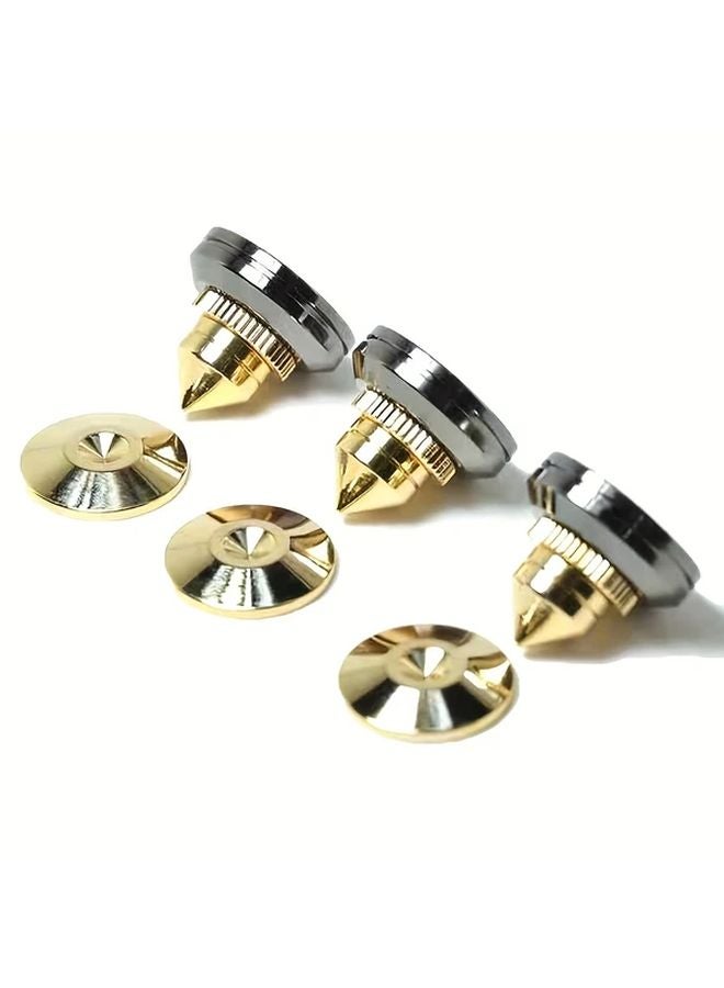 4 Pcs Speaker Stand Foot Spikes Mount Loudspeaker Shockproof Pads - Image 5