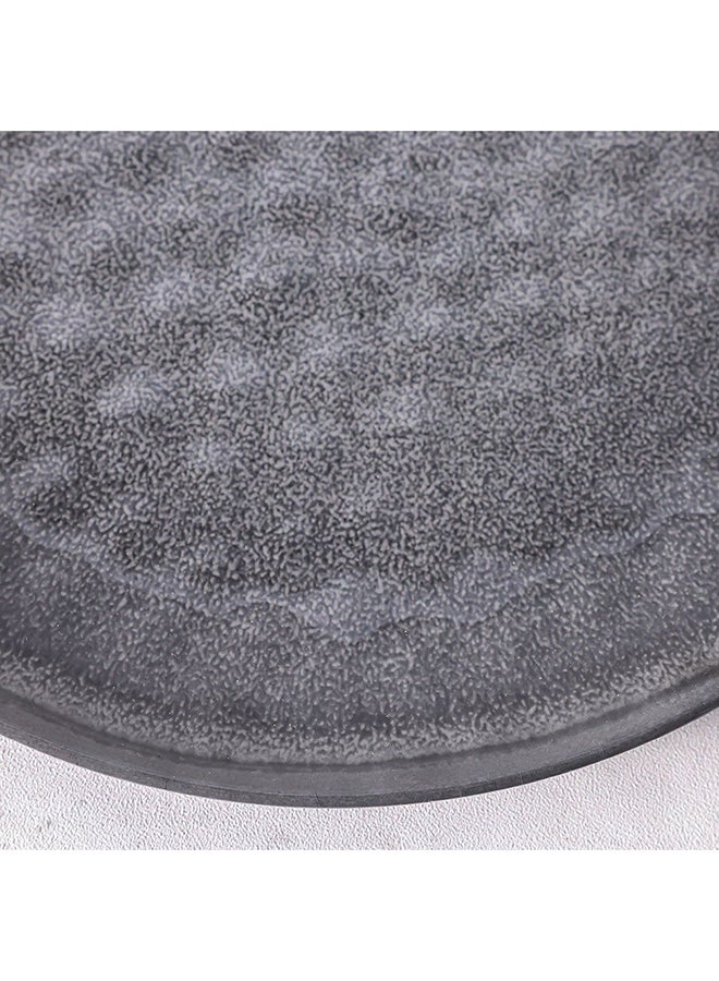 DANUBE HOME Bubbles Melamine Dinner Plate – Durable, Lightweight, Certified Food-Safe Dinnerware for Indoor & Outdoor Use, Stylish Design Perfect for Home, Picnic, Camping, Kitchen Essentials - Ash - 27 cm - Image 2