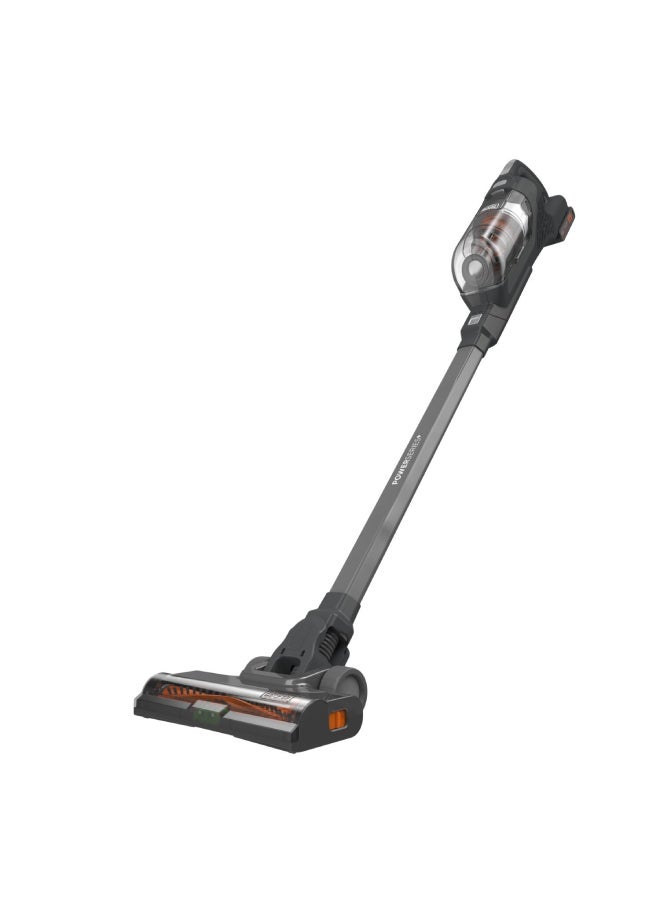 BLACK+DECKER Powerseries+ Cordless Stick Vacuum Cleaner Lithium-Ion Removable Battery 2Ah 36Wh Up to 16/40 Run Time 500 ml 18 W BHFEA18D1-GB Grey - Image 1