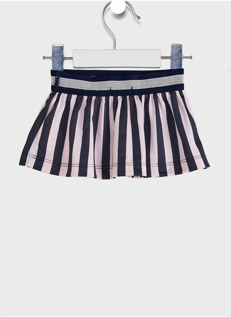 Dirkje Kids Striped Skirt