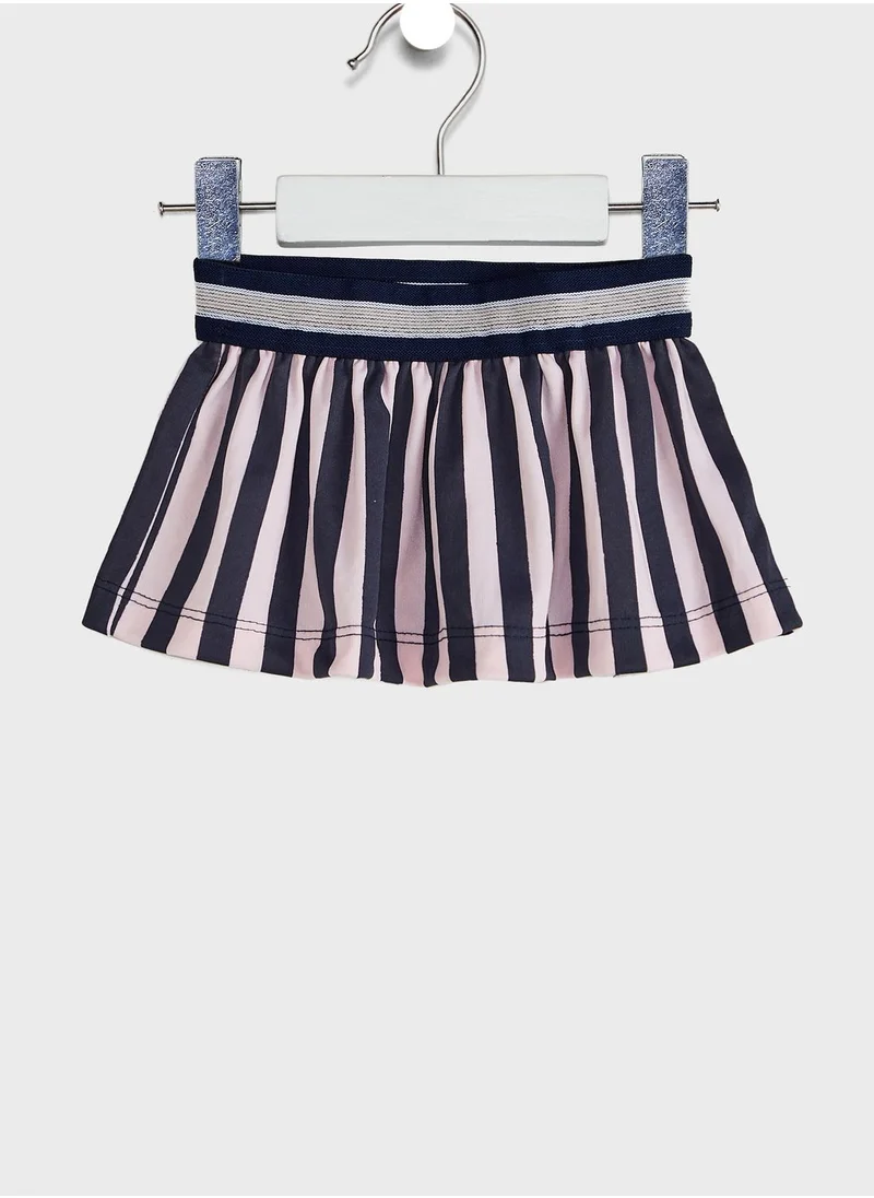 Dirkje Kids Striped Skirt