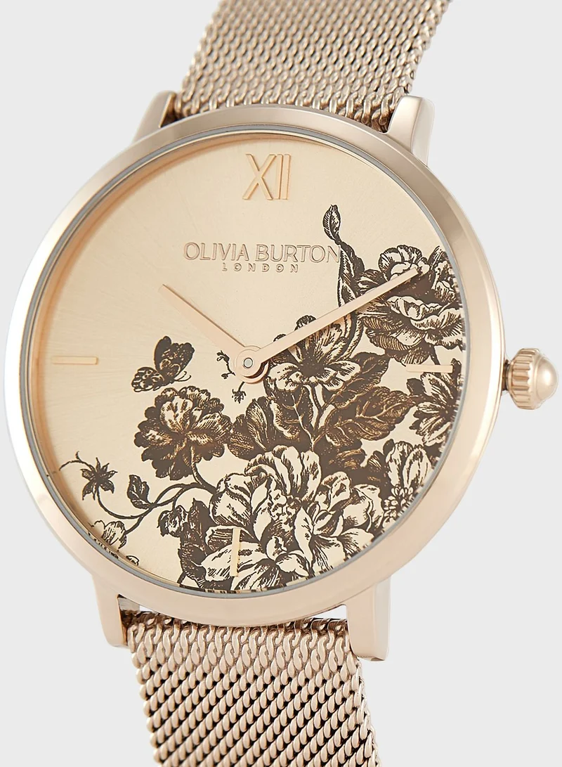 OLIVIA BURTON Ob Signature
Floral Blooms Analog Watch