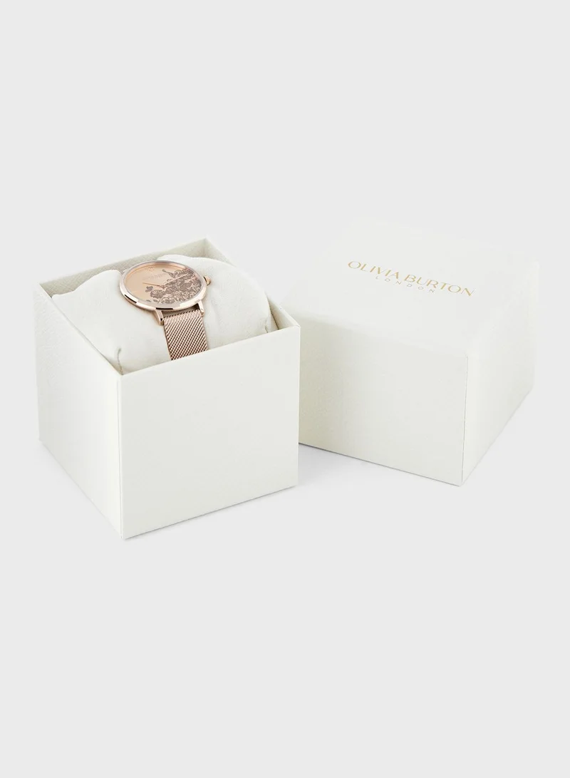 OLIVIA BURTON Ob Signature
Floral Blooms Analog Watch