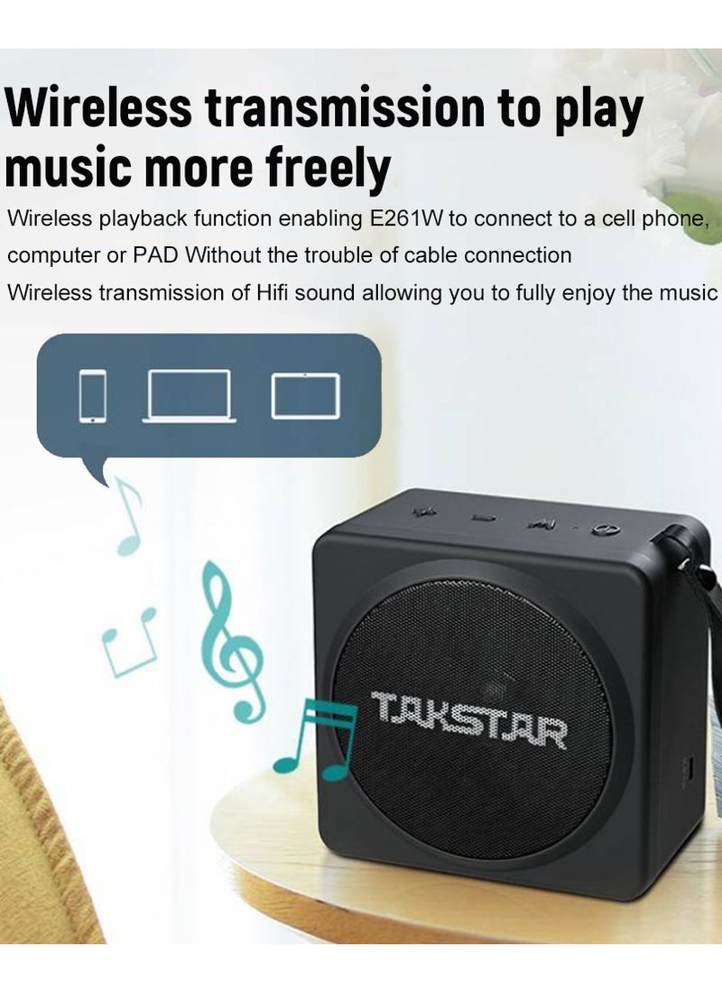 TAKSTAR مكبر صوت لاسلكي محمول قابل لإعادة الشحن من TAKSTAR مكبر صوت صغير عالي الطاقة  - Image 5